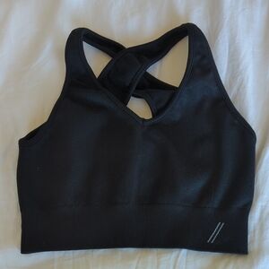 TALA SkinLuxe Tank Sports Bra Black Size S 
